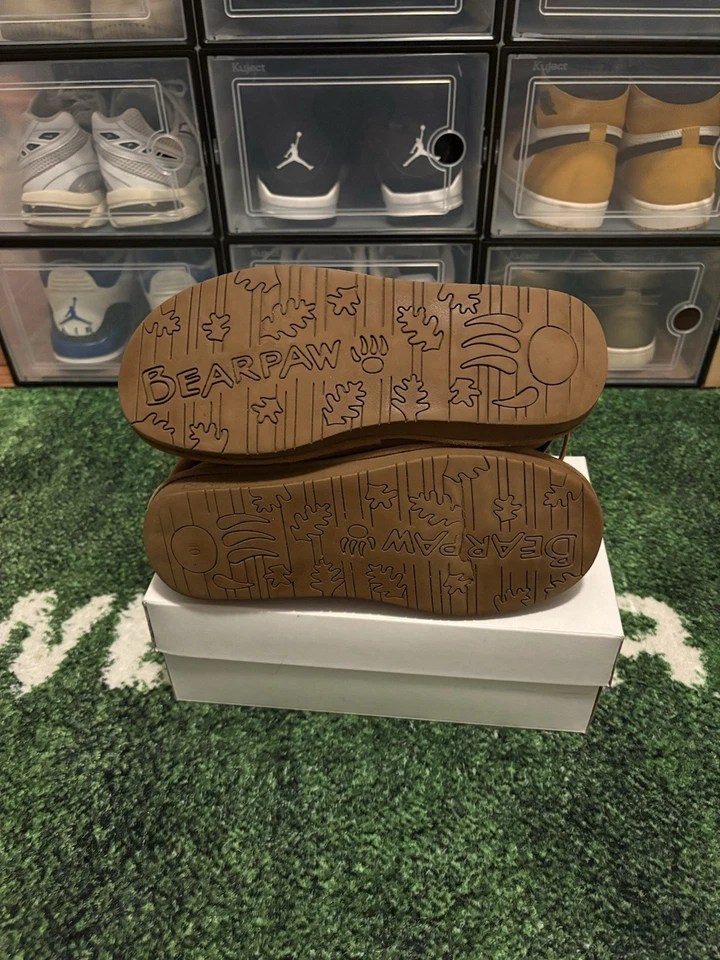 Bearpaw Адель коричневый замшевый зимний комфорт ботинки| женский размер 10| * бывшие в употреблении * без коробки - Изображение 4 из 4