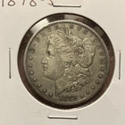 1878 Morgan Silver Dollar San Francisco $1 Coin Circulated 0.9 Fineness