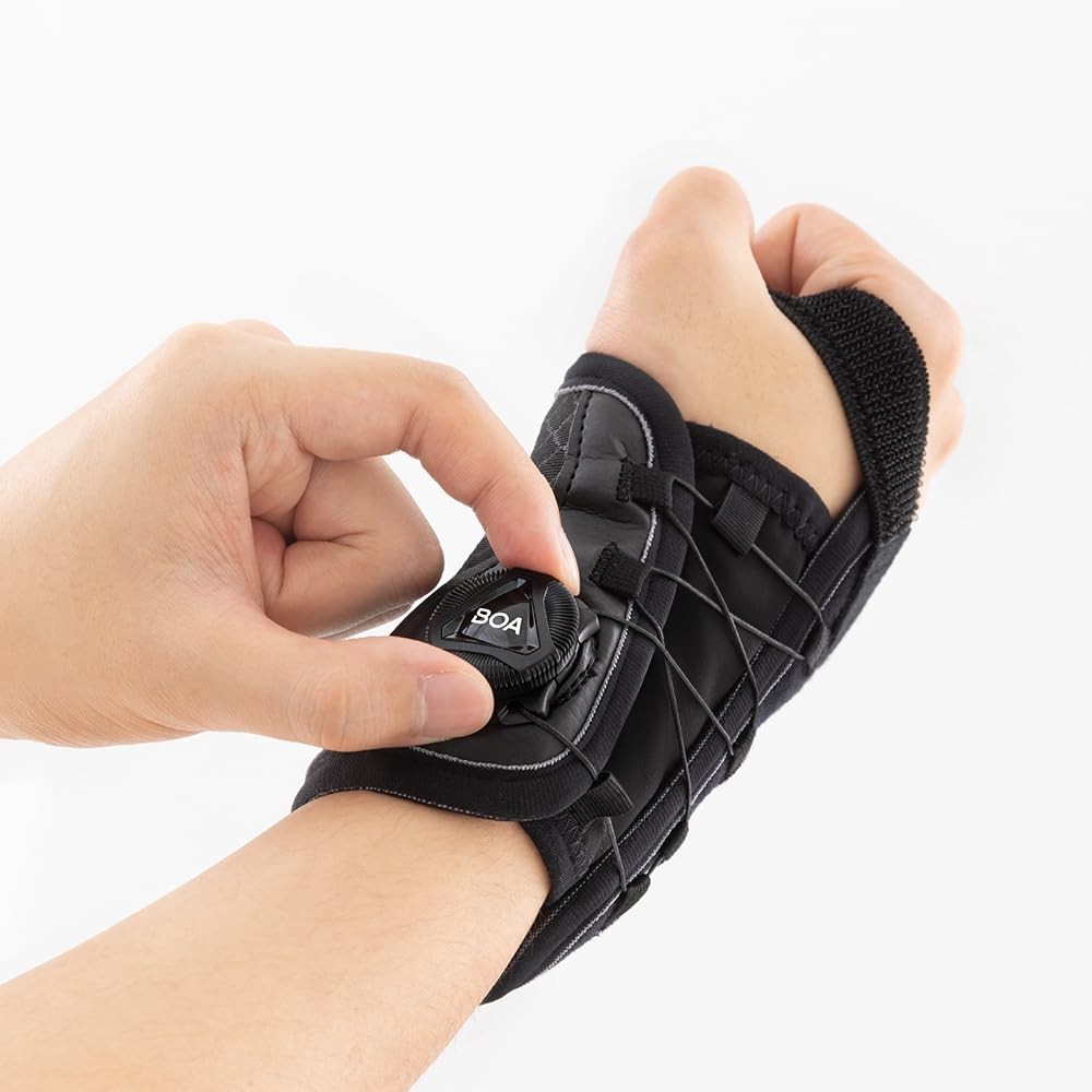Wrist Brace With Boa Micro-Adjustable Dial, Wrist Support Brace With Splint F...