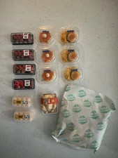 MINI BRANDS FILL THE FRIDGE LUXURY MINIS: Sushi, IHOP,EGGS,CHICKEN, TIRAMISU