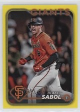 2024 Topps Series 2 Yellow Blake Sabol #521 14dq