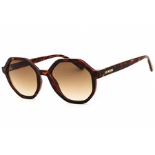 Moschino Love Women's Sunglasses Havana Acetate Full Rim Frame MOL076/S 05L