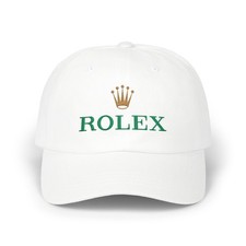 Rolex Logo Embroidery Adjustable Hat