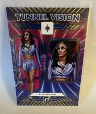 Panini Donruss WNBA Tunnel Vision Insert Press Proof A'ja Wilson Aces #13