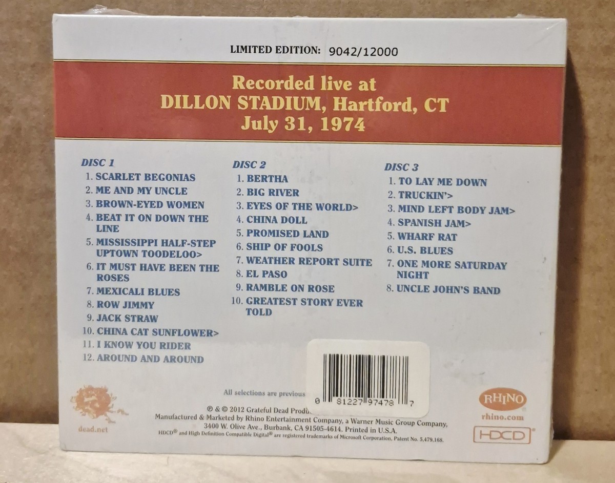Dave's Picks Volume 2 (2012, Set of 3 CD, Limited Edition