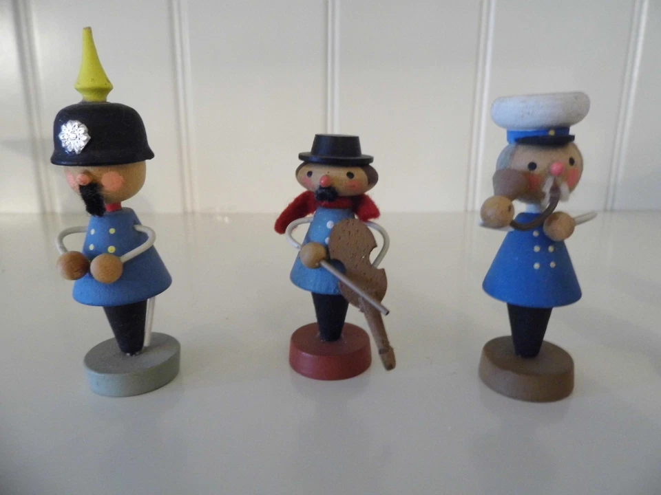 DDR  7 Miniaturfiguren VERO Expertic  orginal Erzgebirge  - Bild 3 von 4