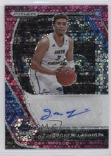 2021-22 Panini Prizm Draft Picks Pink Circles 6/20 JaQuori McLaughlin Auto 0c2