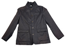 TED BAKER London Men 3-in-1 Field Jacket Wool Zip Bib Men's 4 LARGE L Black