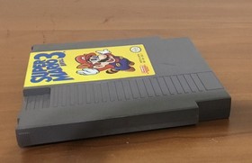 Super Mario Bros 3 Nintendo NES Video Game 1990 Cartridge Only Tested