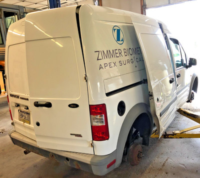 2012 ford transit connect door track moulding cover ( passenger right) 2010-2013