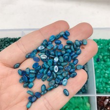 100pcs 4x6mm Natural Blue Crazy Agate Stone Oval CAB CABOCHON DIY Jewelry Making