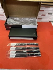 Wusthof Classic IKON 4-Piece Steak Knife Set with Wood Box