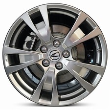 19 Acura Tl Wheel Rim Factory Oem 71788 2009-2014 Hyper Silver