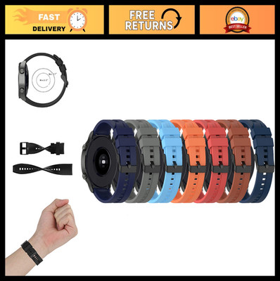 7-Pack Silicone Replacement Bands for Cubitt Aura/Aura Pro/CT2/CT4/Viva GPS Watc