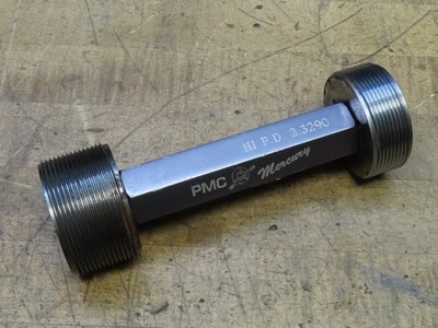 PMC Mercury 2-3/8''-12 UN 2B Go/Nogo thread gage PDs 2.2309 2.2390
