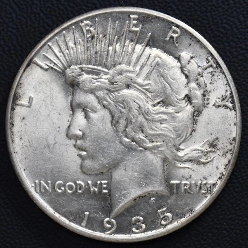 1935 Peace Dollar Ch UNC