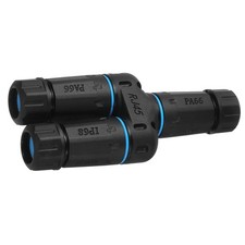 Waterproof RJ45 Coupler Female to Female 1 in 2 Out Splitter for Cat5/Cat5e