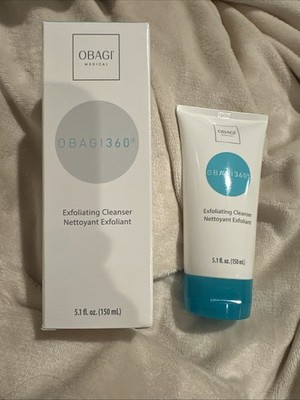 New Obagi 360 Exfoliating Cleanser Smooth Radiant Complexion 5.1 fl oz NIB