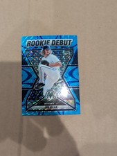 Joe Ryan 2022 Mosaic Rookie Debut RC Blue Reactive Prizm  /99  Twins !!!