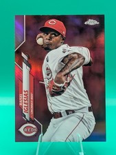 2020 Topps Chrome Raisel Iglesias #175 Pink Refractor Cincinnati Reds