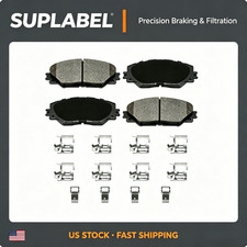 Fit Pontiac Vibe 2.4L 09-10 Direct High Performance Ceramic Front Brake Pad Set