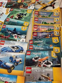 LEGO CREATOR INSTRUCTION BOOK MANUAL ONLY LOT 31012 4894 31066 6913 31006 31058
