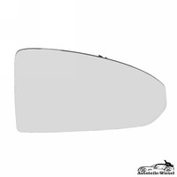 Ersatzglas AußEnspiegel FüR Audi TT Roadster Beheizt Chrom Rechts 14-25