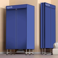 1500W Electric Clothes Dryer 2Tier Indoor Heated Drying Machine Airer Rack Cover