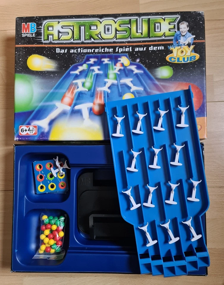 Astroslide - Toggo Super Toy Club - MB Spiele 2004 - komplett mit Ersatzteilen - Bild 3 von 3