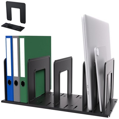 Adjustable Vertical File Sorter Sturdy Plastic Expandable Upright File Holder...