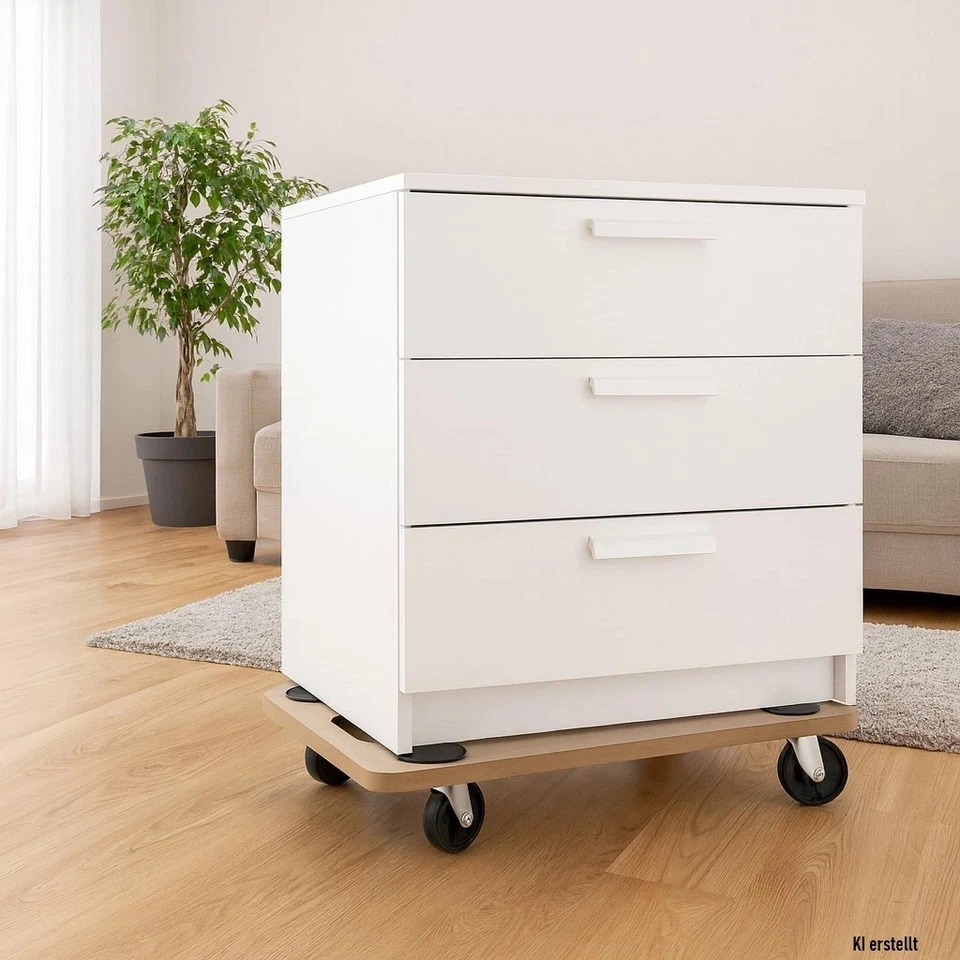 2x Rollbretter Transportroller Möbelroller Umzugsroller Transporter 200kg - Bild 4 von 4