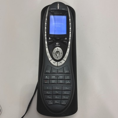 Logitech Harmony 880 Advanced Universal Remote Control Black w/ Adapter SEE DESC