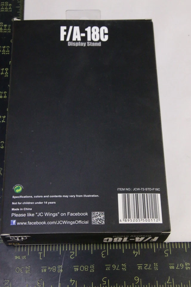 F/A-18C Plane Jet Stand 1:72 by JC Wings #JCW-72-STD-F18C - NEW Old Stock - Image 3 of 3