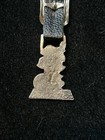 Santa Fe Railroad Enamel  Tag Indian Native American — photo 3