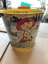 Madeline Beach Pail Sand Pail 1997 Schylling
