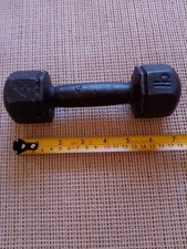 MANUBRIO VINTAGE 4 LIBBRE ALLENAMENTO PESI PALESTRA ATTREZZATURA