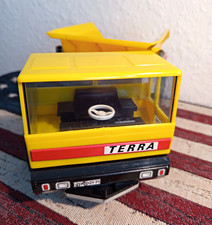 TERRA Muldenkipper Dumper Spielzeugfahrzeug gelb-grau mit Kippmulde
