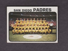1973 TOPPS Baseball Card #316 San Diego Padres Team Photo EX O/C Vintage
