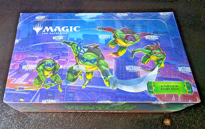 Play Booster Box Teenage Mutant Ninja Turtles TMT MTG Sealed new