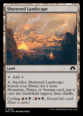 [MTG] Shattered Landscape (0226) (MH3) NM