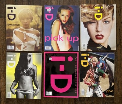 i-D Magazine 2000 Lot - 6 Issues
