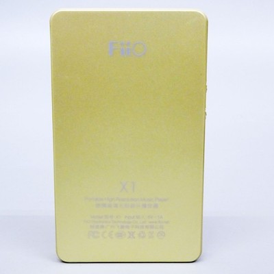 FiiO X1 High Resolution Lossless Music Audio Player Gold Tested | eBay