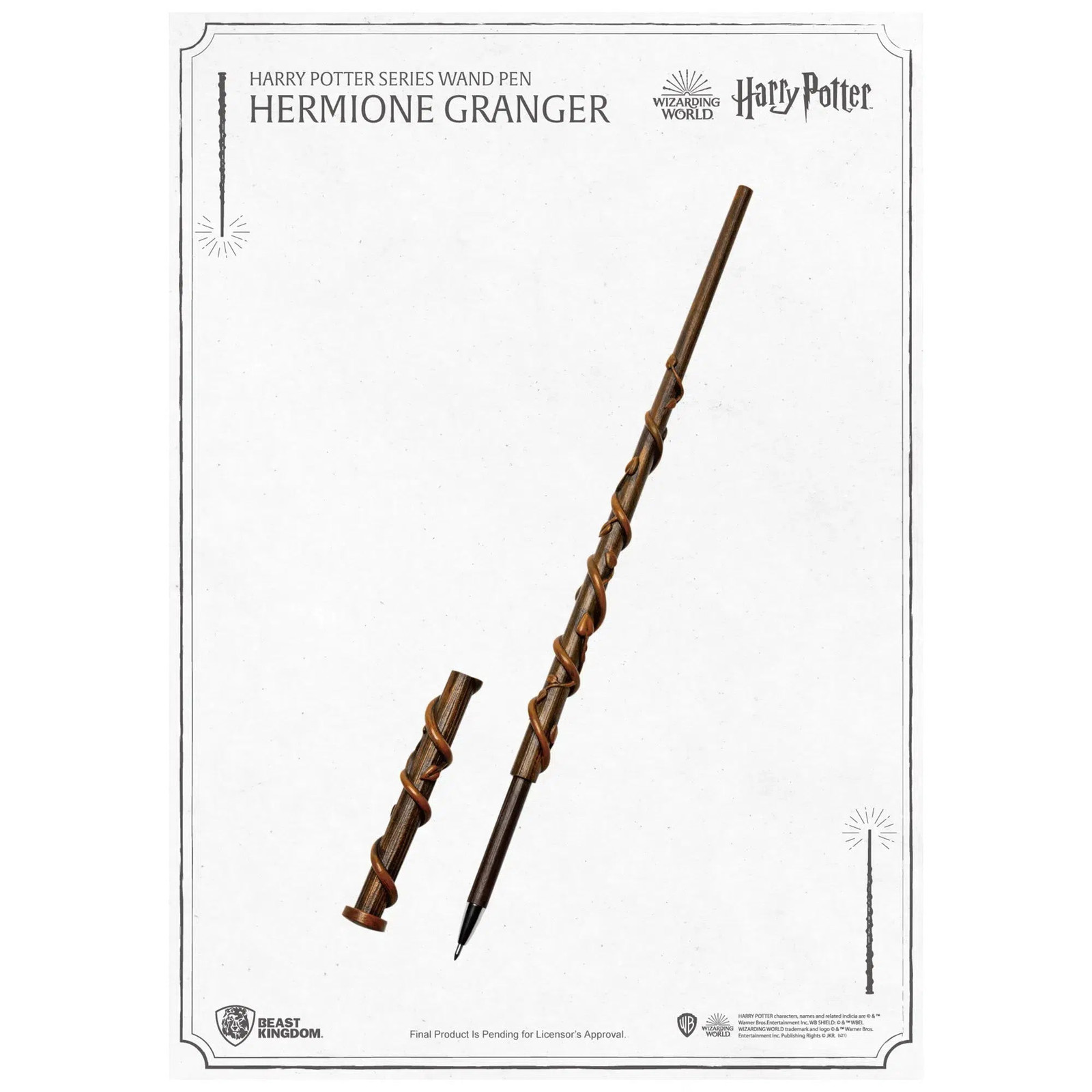 Harry Potter Hermione Granger Collectible Wand Pen by Beast Kingdom  