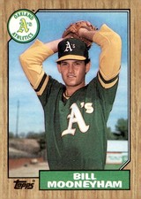 1987 Topps 548 Bill Mooneyham