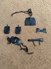Vintage Johnny West Horse Accessories Black 1960s READ DESCRIPTION*