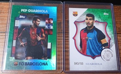 Etc# 241, Pep Guardiola, Barcelona, Topps  2024-2025, /99, / 150