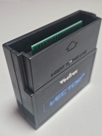 Vector 21 Vectrex Complete Game with Custom Box and Overlay