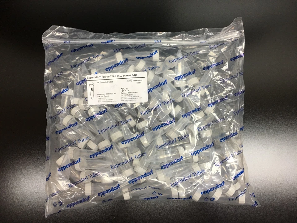 Tapa de tornillo Eppendorf Cat Nº 0030122305 tubos 5,0 ml Foto 3 de 4