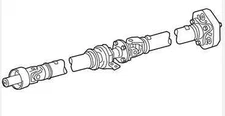 REAR DRIVE SHAFT/PROP SHAFT 3710030830 2007-2013 LEXUS GS350