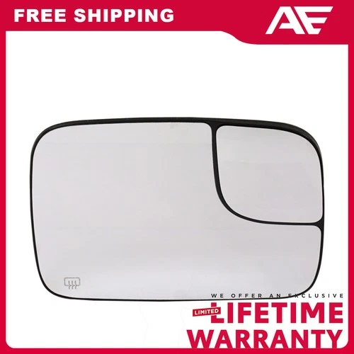 Towing Mirror Glass Heated Passenger Side For 2005-2008 Dodge Ram 2500 1500 3500